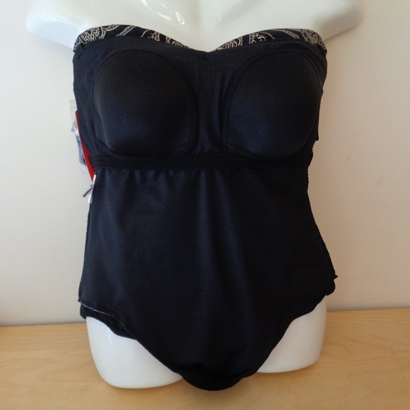 Magicsuit Chelsea Bandana Bandeau 1 PC Swimsuit - Picture 6 of 7